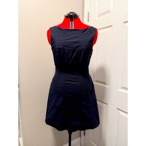 Abercrombie - The A&F Mila High-Neck Open-Back Mini Dress - Black